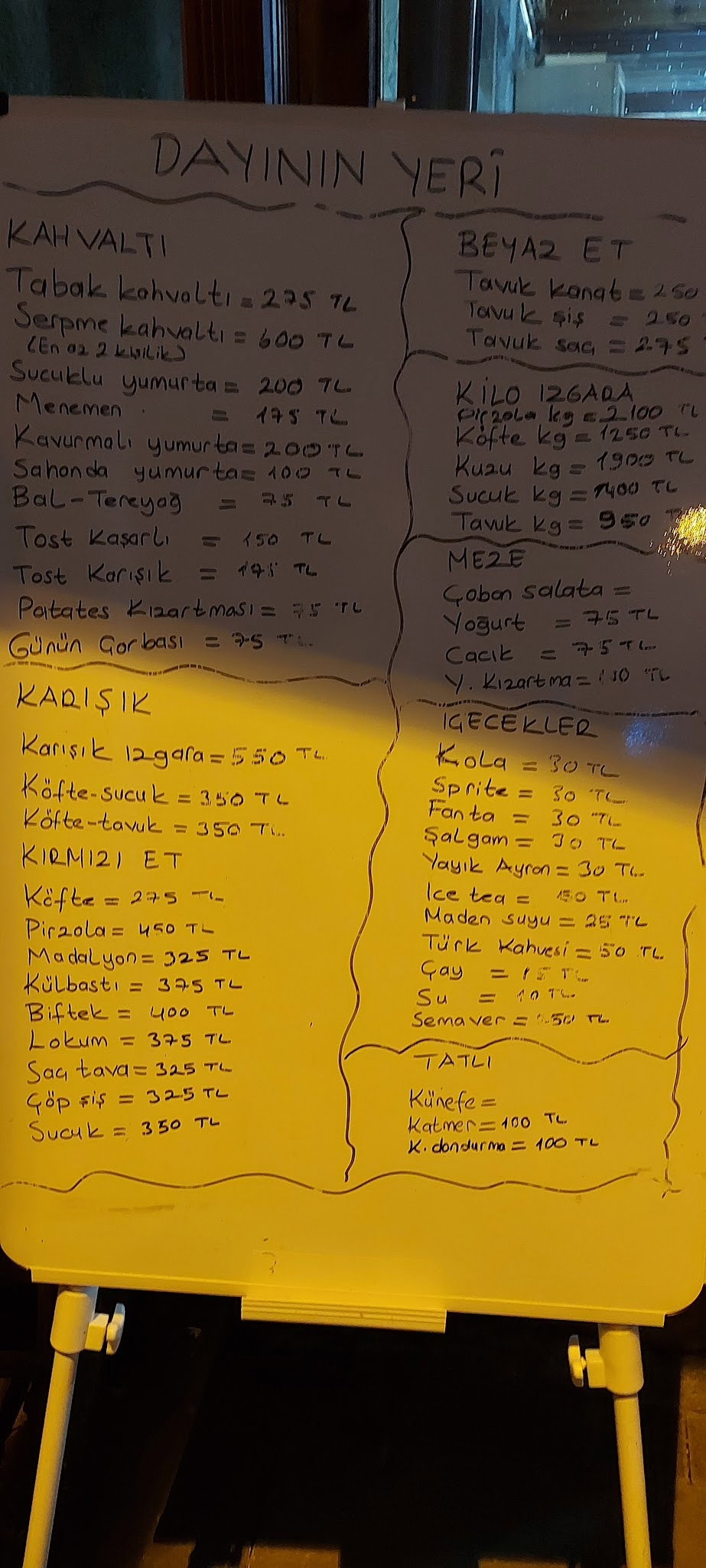 Dayinin Yeri Izgara Evi