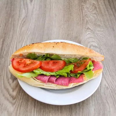 Sucuklu Kaşarlı Sandviç