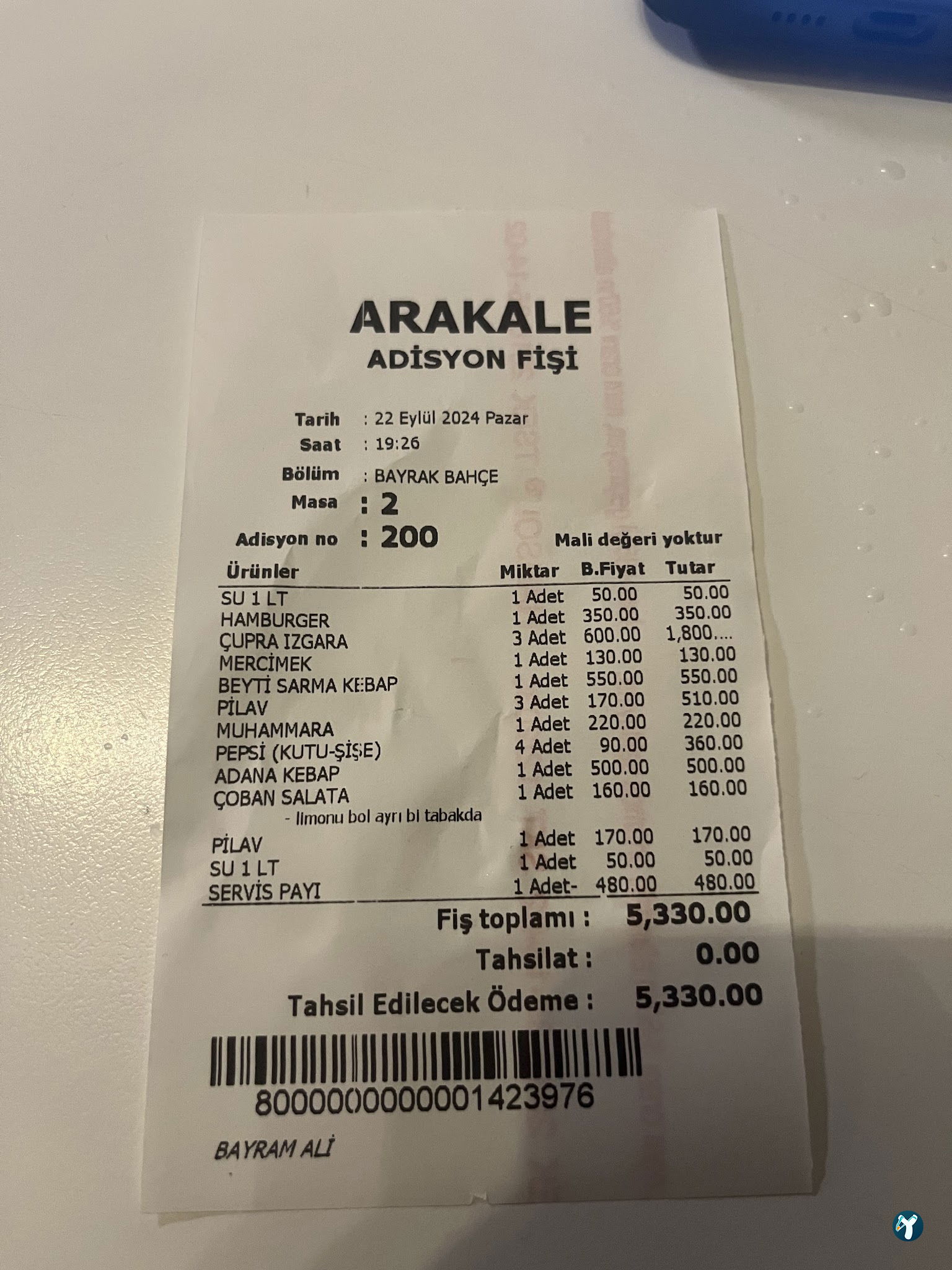 Arakale Restaurant & Cafe