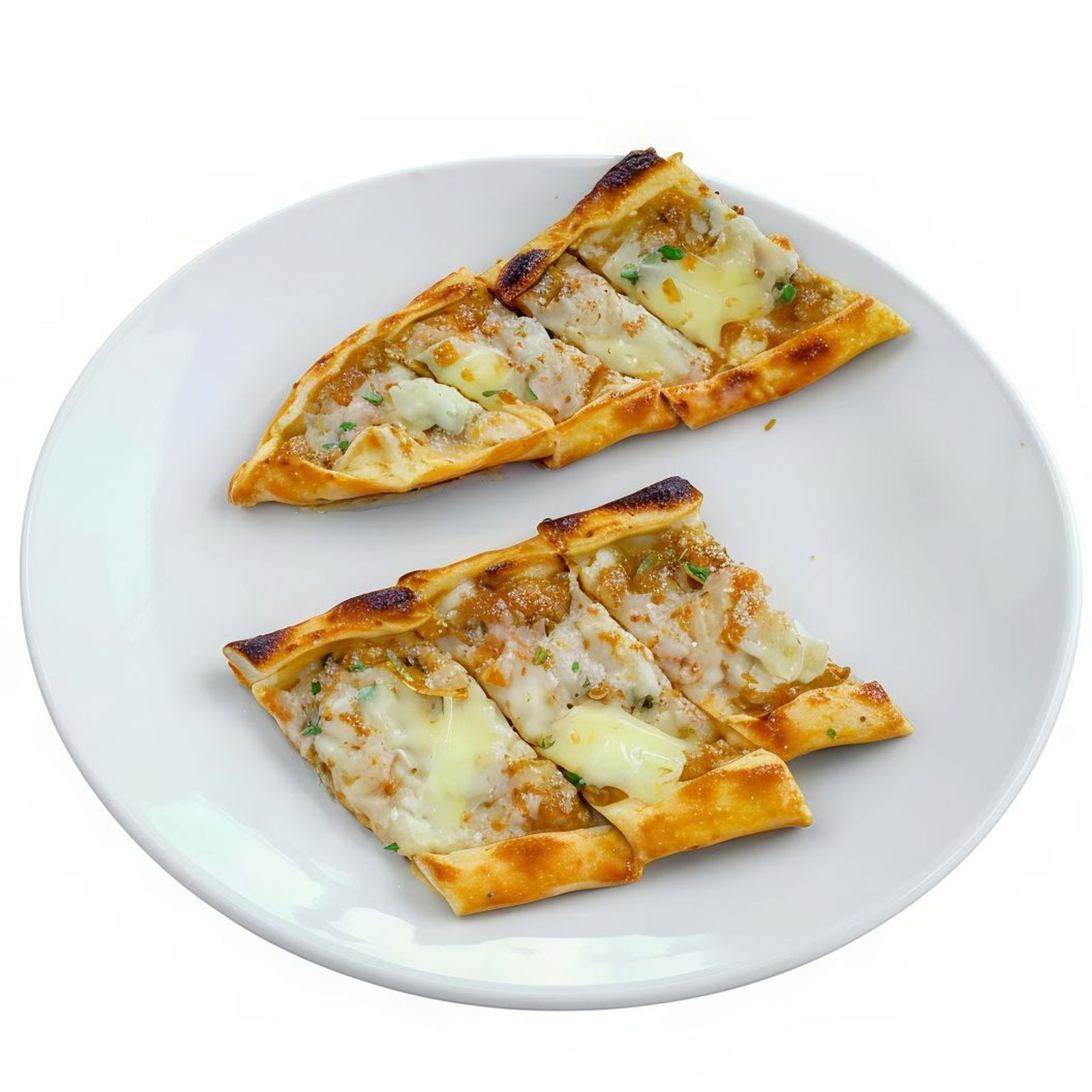 Kıymalı Kaşarlı Pide