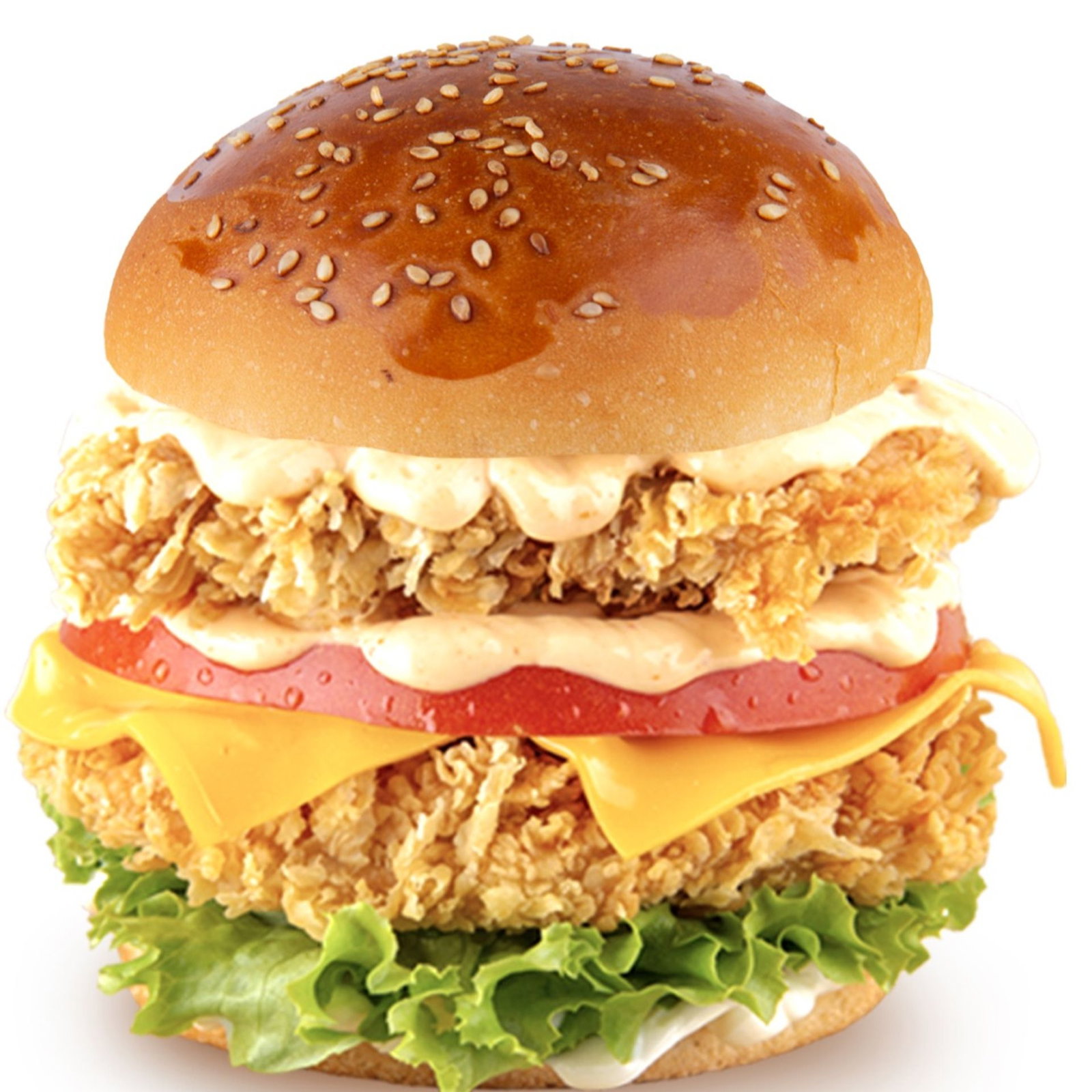 Double Crispy Burger