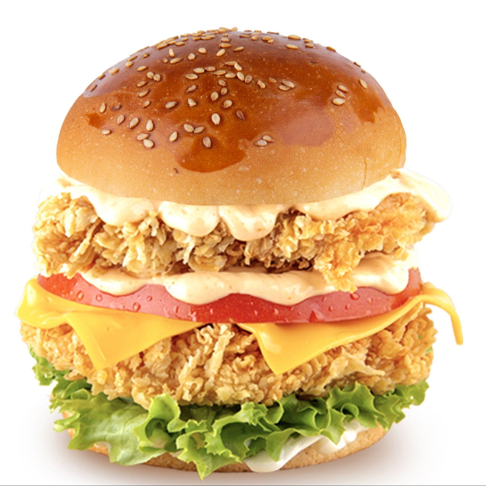 Double Chiken Burger
