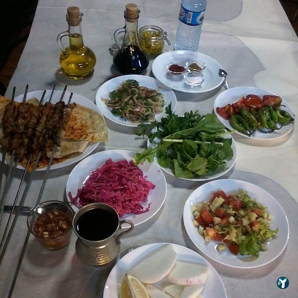 The Salaş Ciğer Şeftali Kebabı (Kebap Evi)