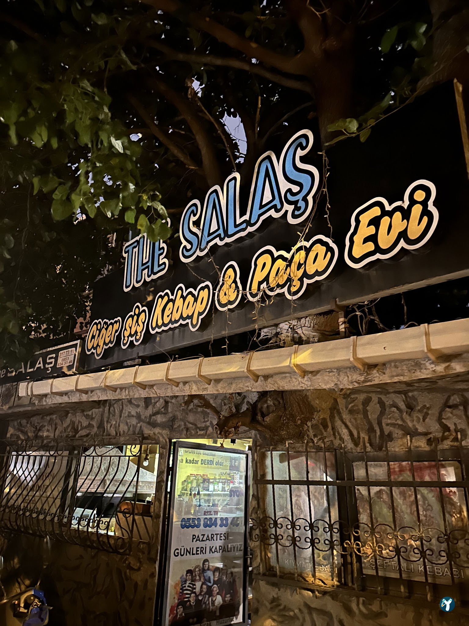 The Salaş Ciğer Şeftali Kebabı (Kebap Evi)
