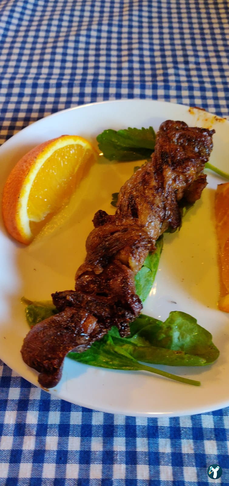 The Salaş Ciğer Şeftali Kebabı (Kebap Evi)