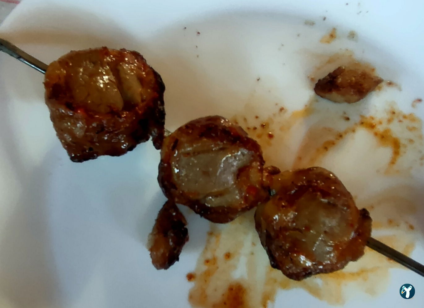 The Salaş Ciğer Şeftali Kebabı (Kebap Evi)