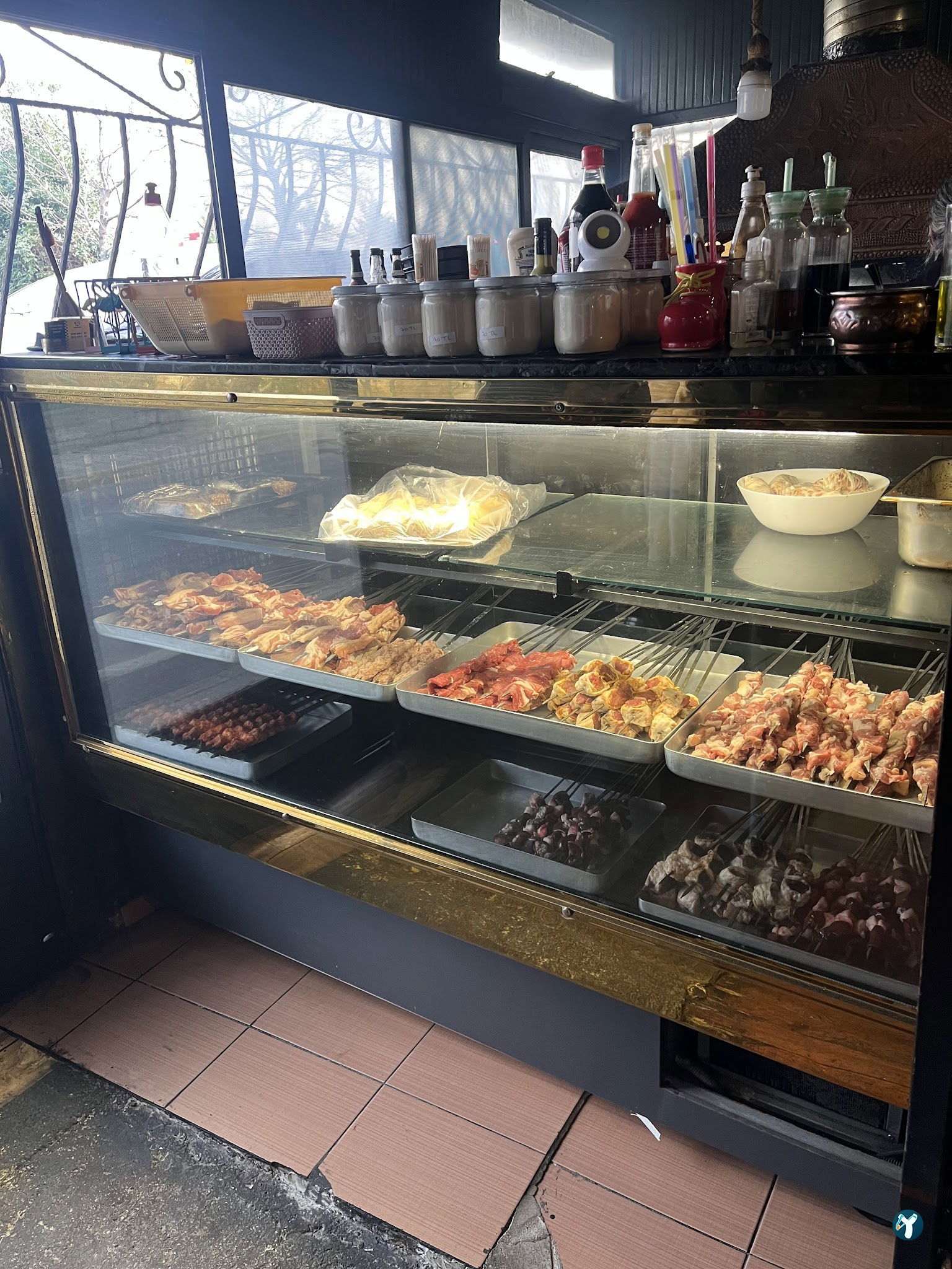 The Salaş Ciğer Şeftali Kebabı (Kebap Evi)