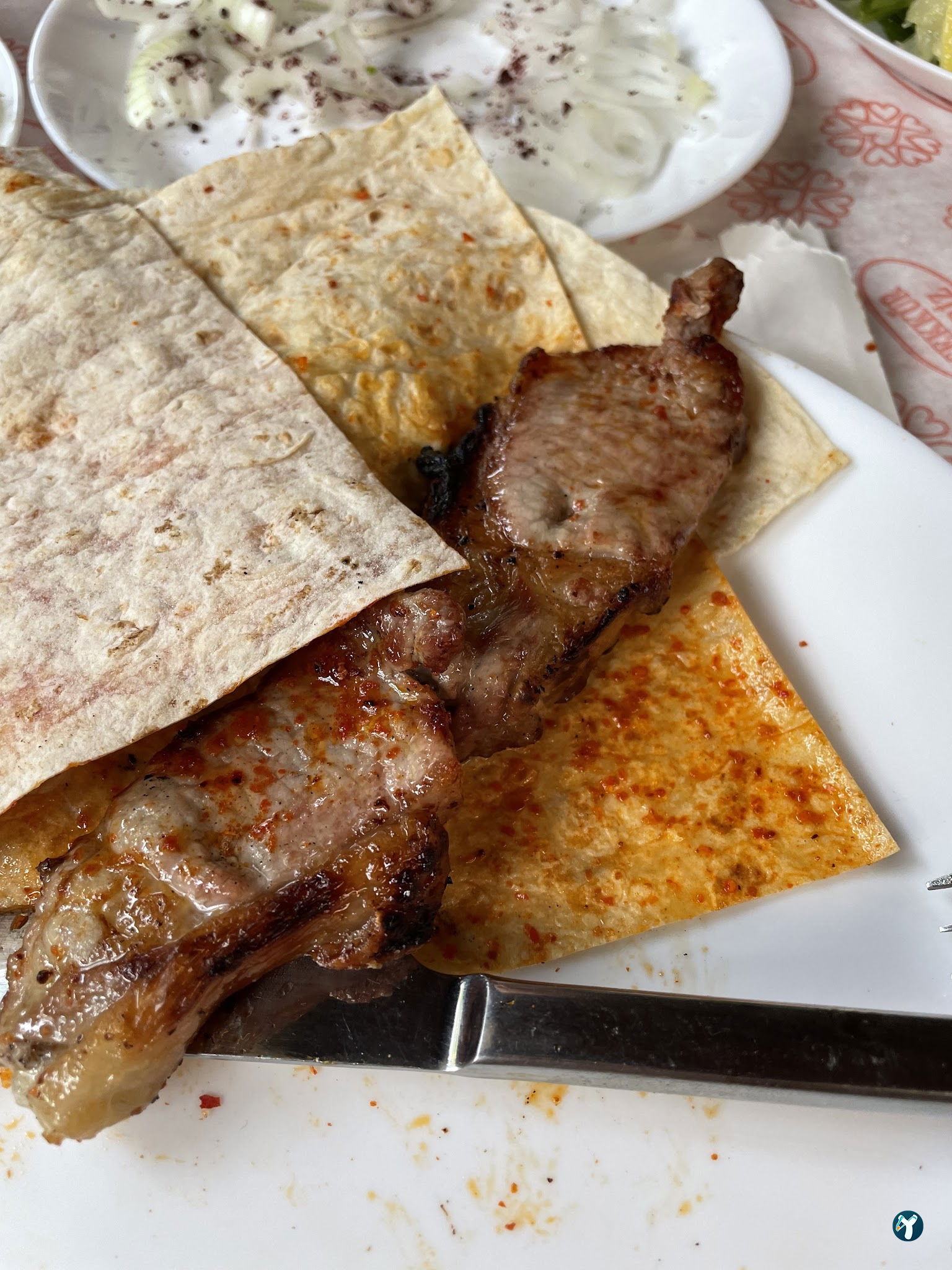 The Salaş Ciğer Şeftali Kebabı (Kebap Evi)