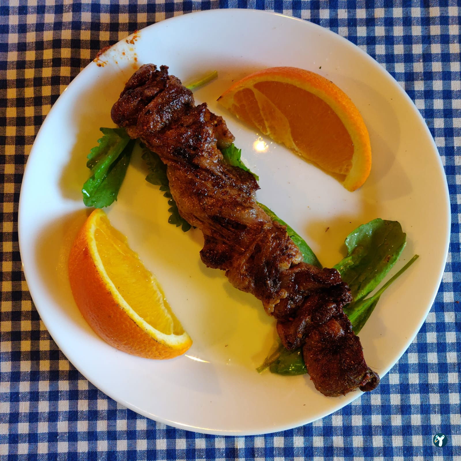 The Salaş Ciğer Şeftali Kebabı (Kebap Evi)