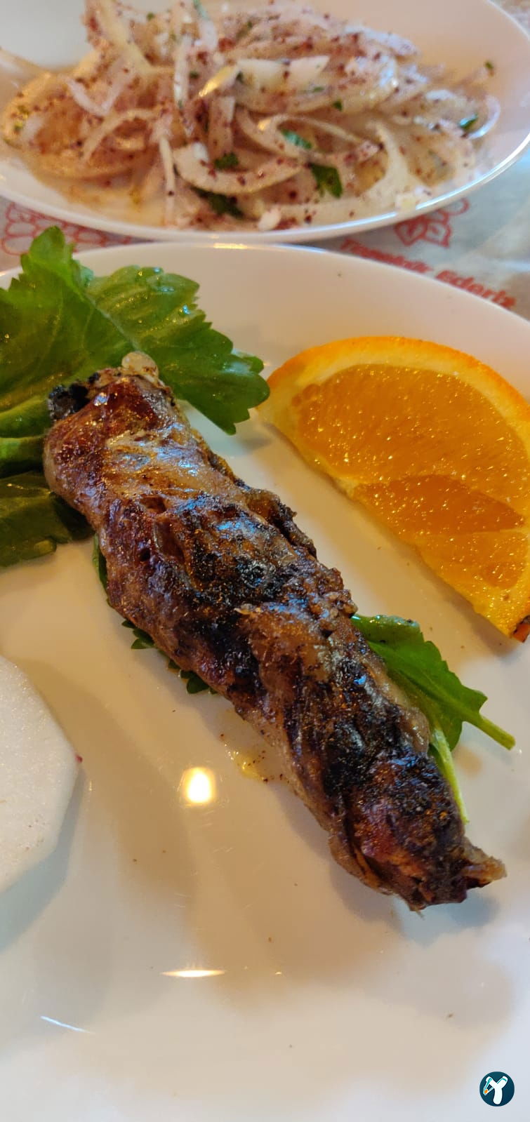 The Salaş Ciğer Şeftali Kebabı (Kebap Evi)