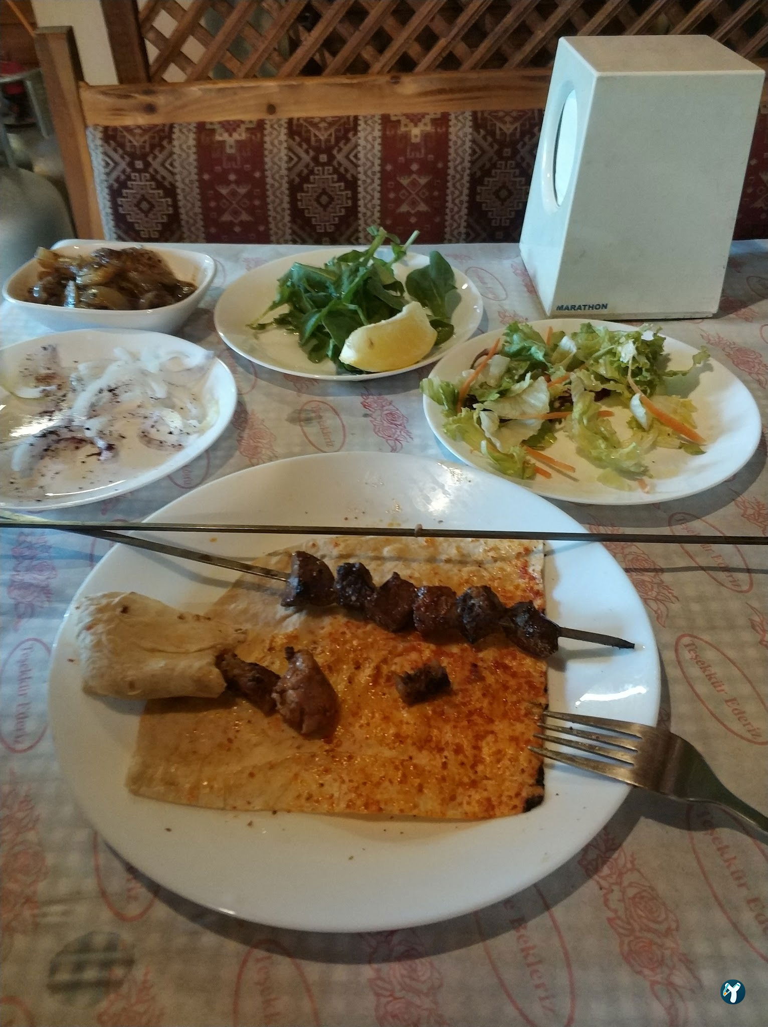 The Salaş Ciğer Şeftali Kebabı (Kebap Evi)
