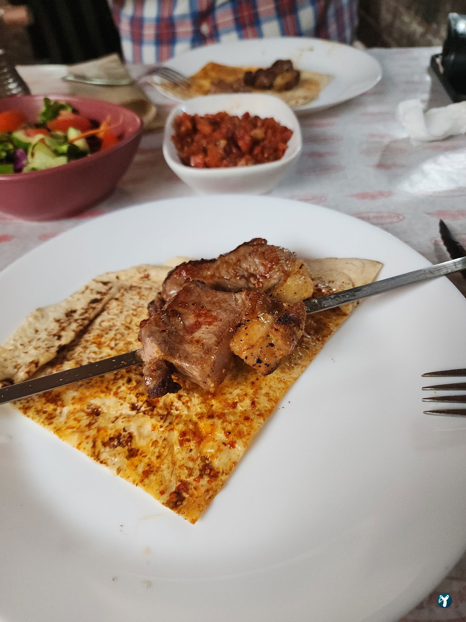 The Salaş Ciğer Şeftali Kebabı (Kebap Evi)