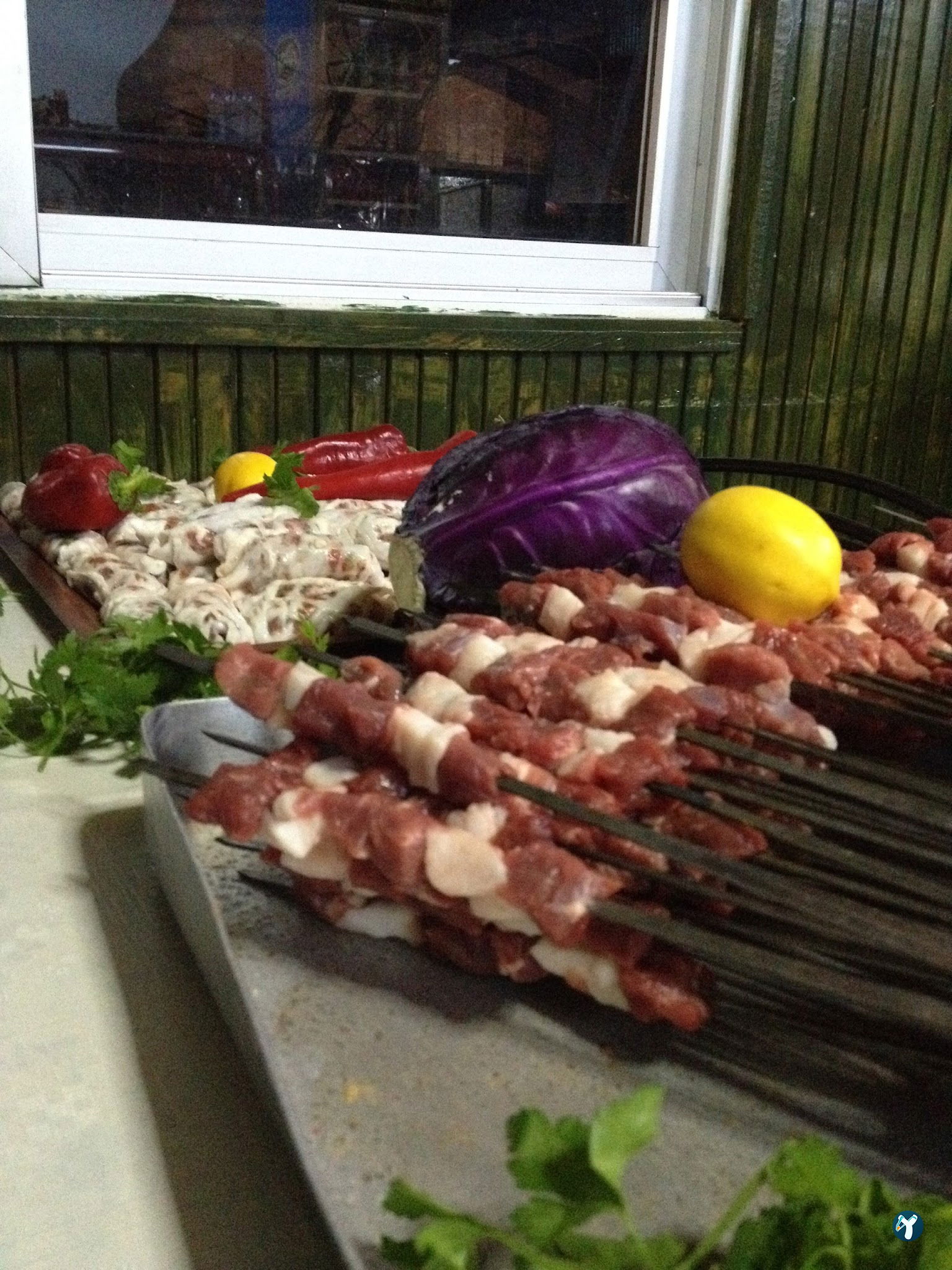 The Salaş Ciğer Şeftali Kebabı (Kebap Evi)