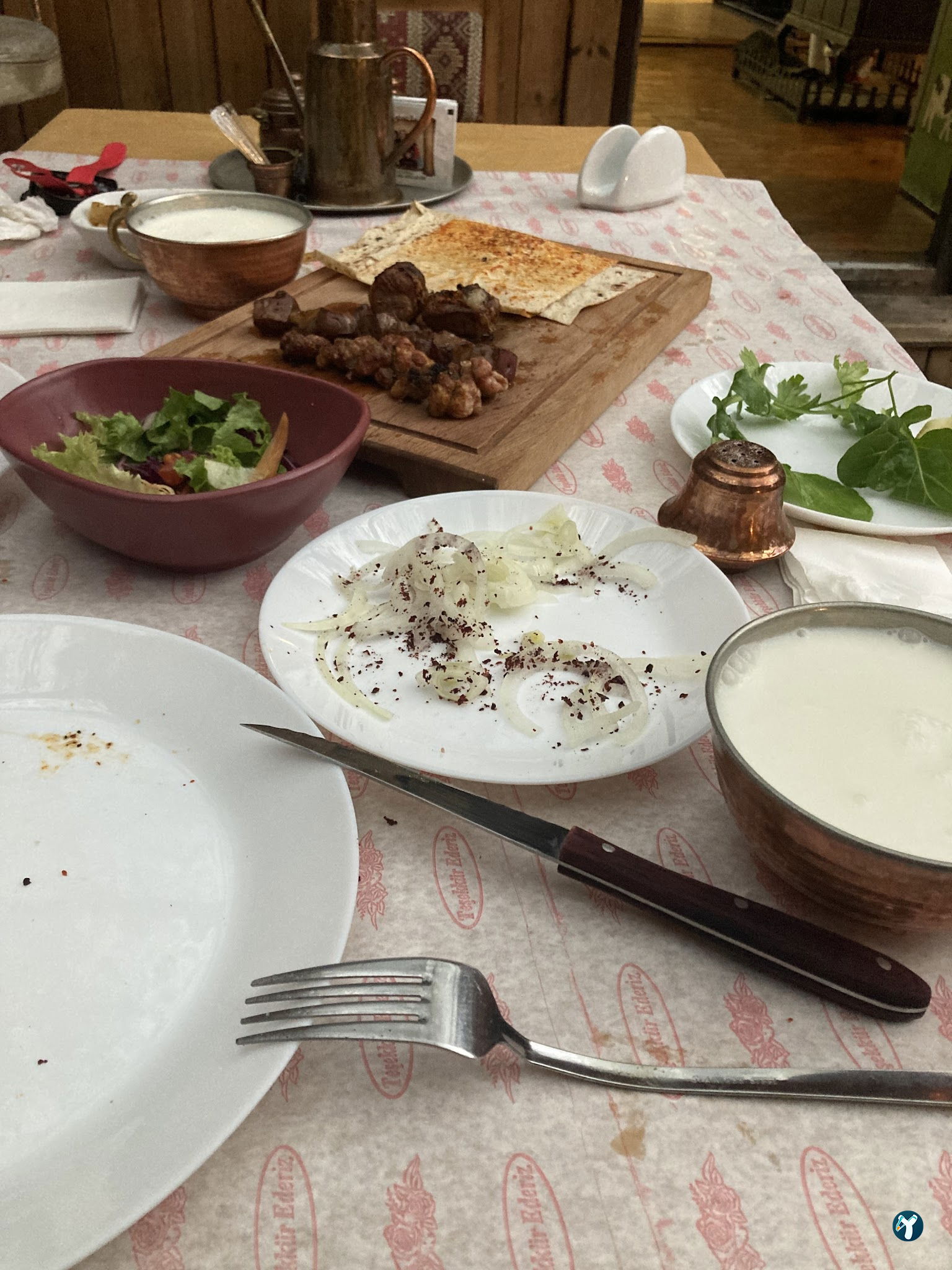 The Salaş Ciğer Şeftali Kebabı (Kebap Evi)