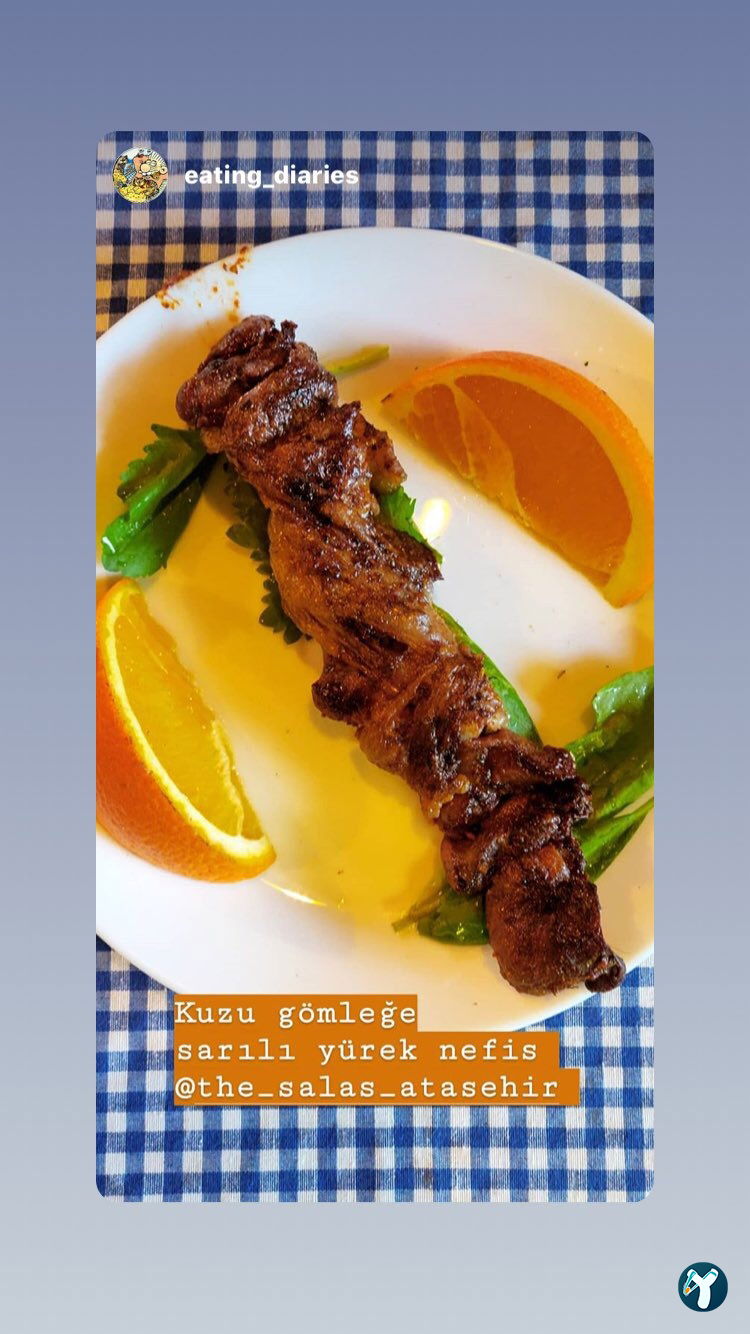 The Salaş Ciğer Şeftali Kebabı (Kebap Evi)