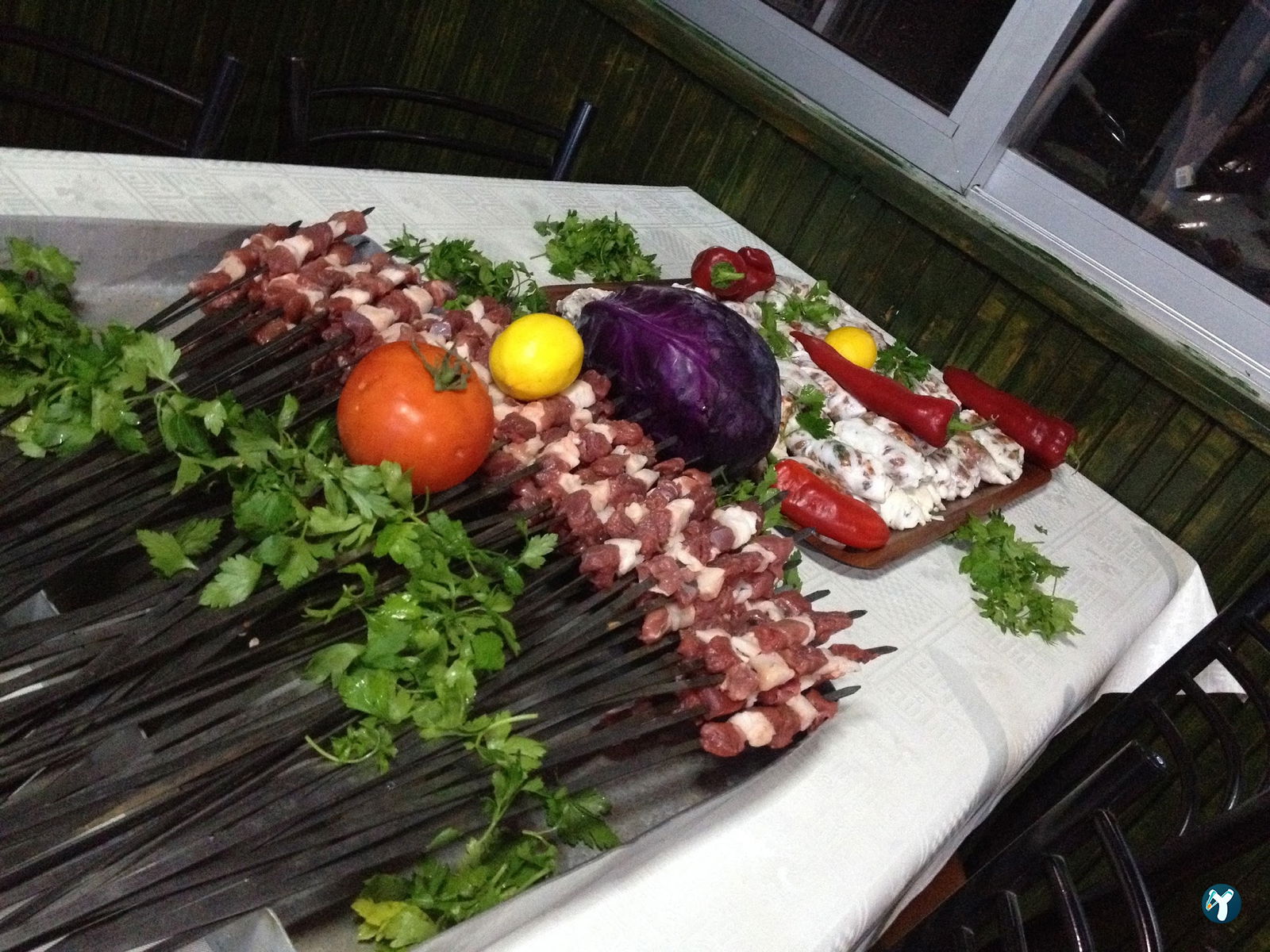 The Salaş Ciğer Şeftali Kebabı (Kebap Evi)
