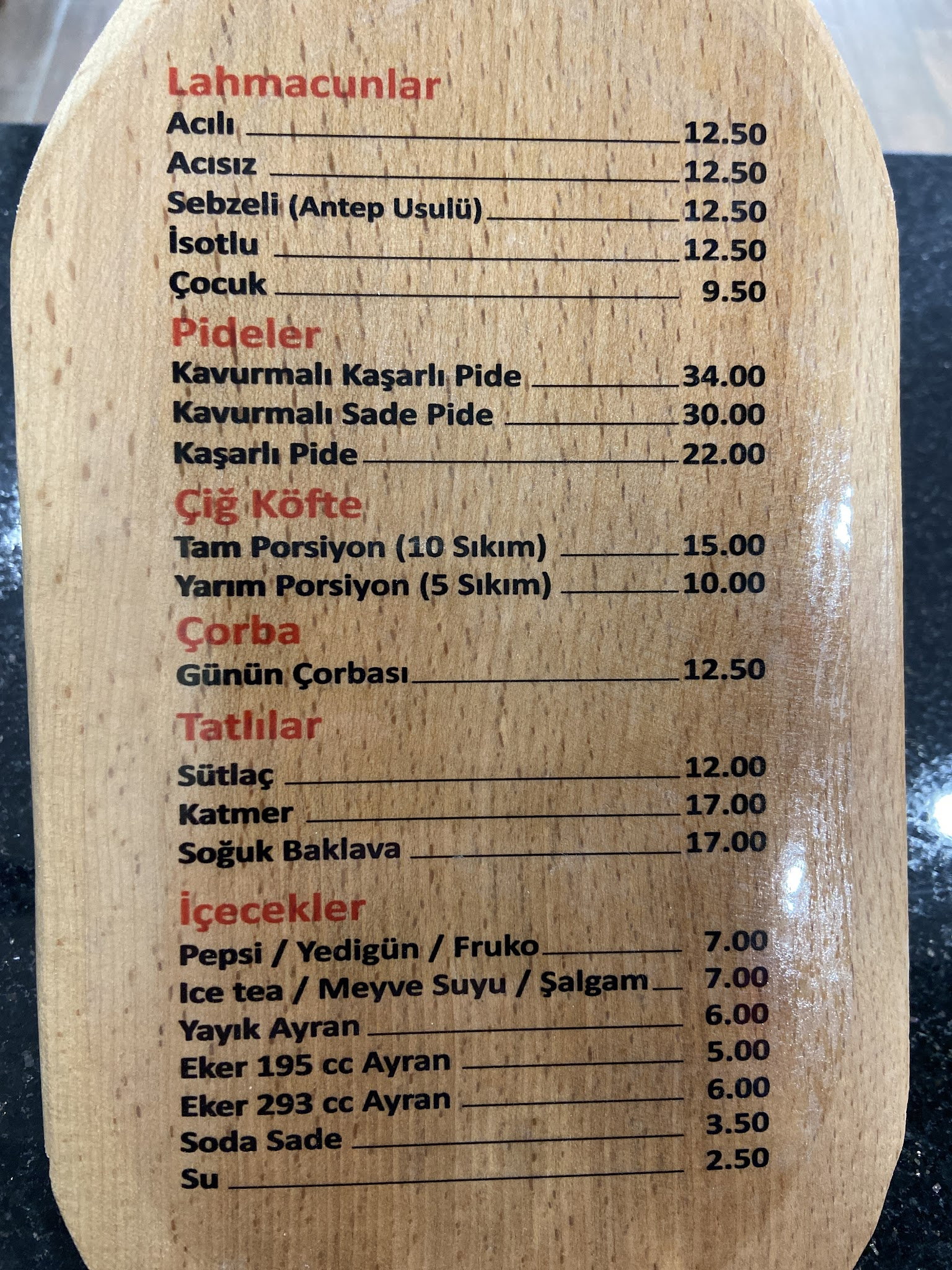 Dayi Kürek Lahmacun (Mamak)