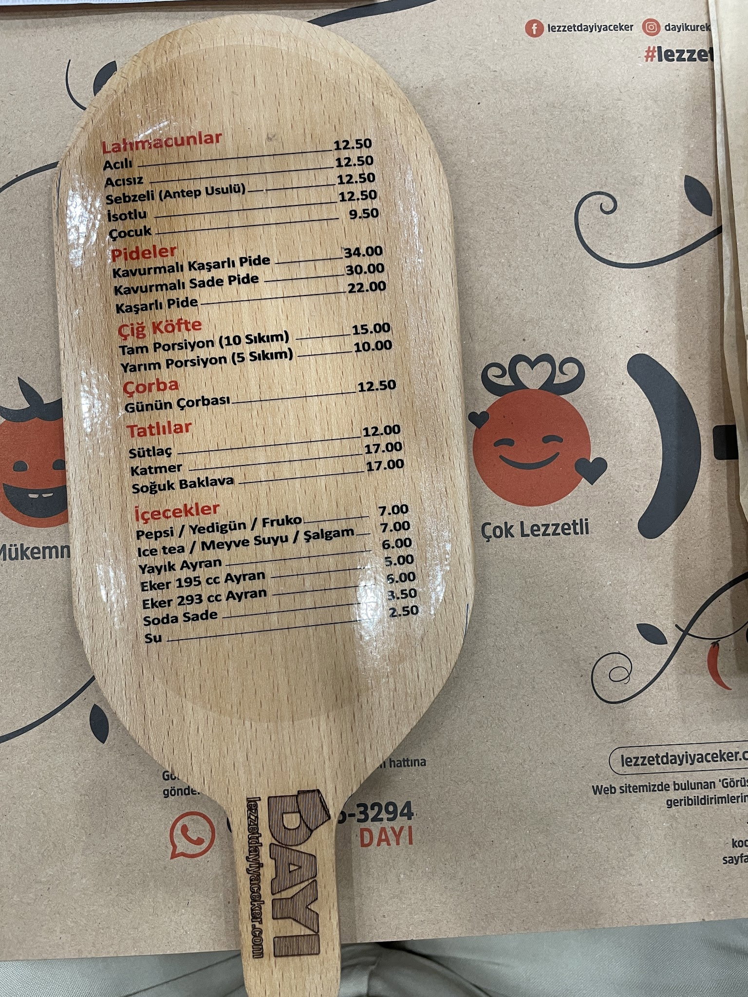 Dayi Kürek Lahmacun (Mamak)