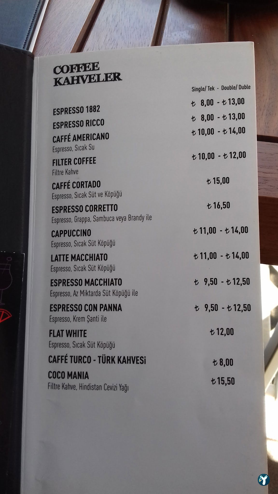 Caffe Vergnano 42 Maslak