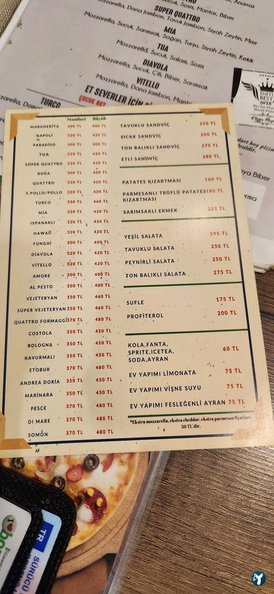 Pizza Napoli