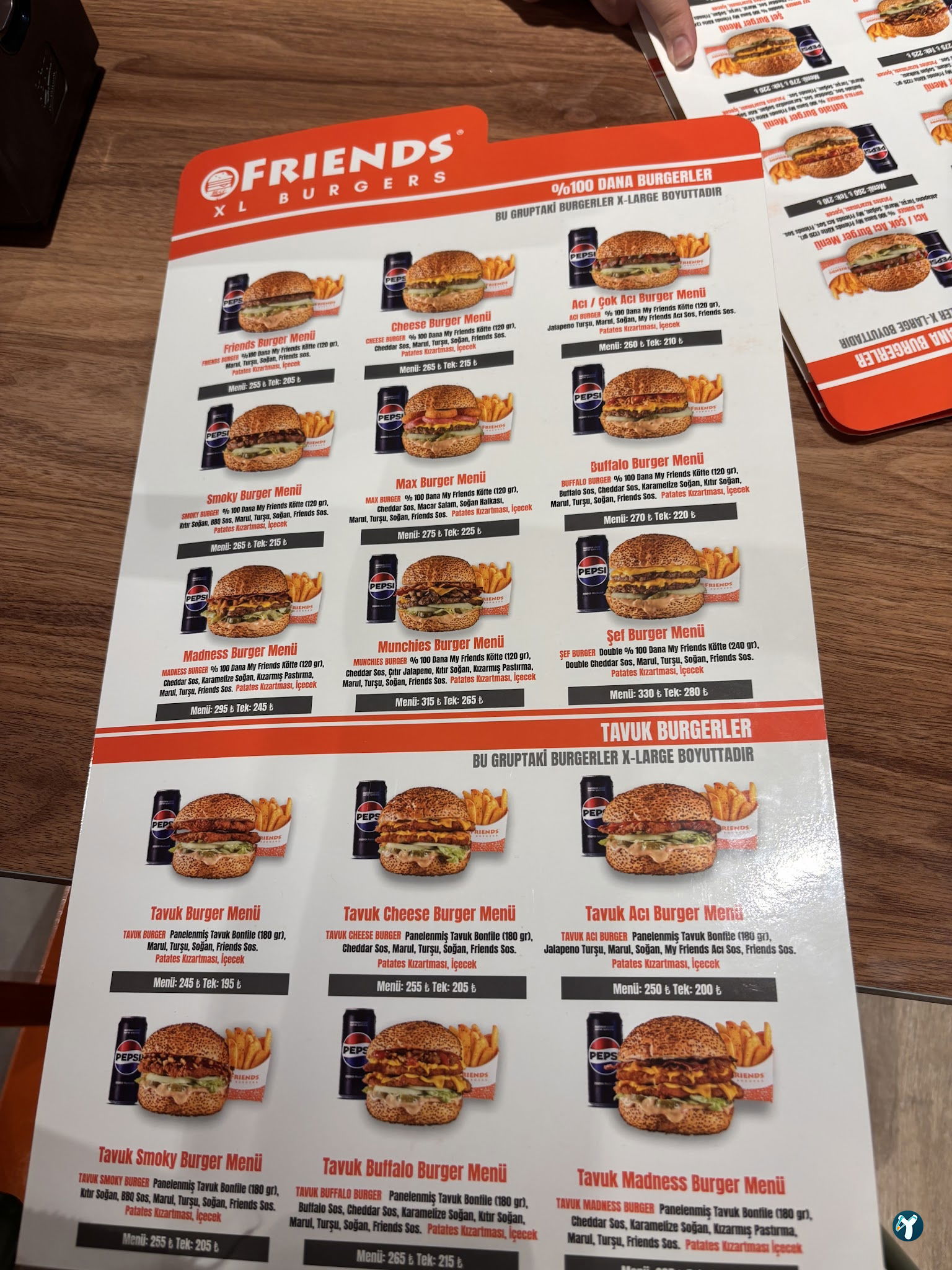 Friends Burger Ordu