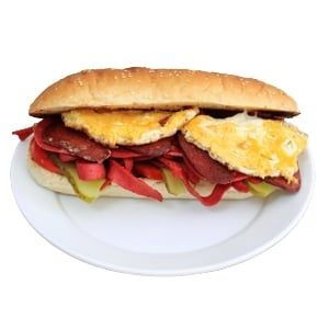 Yumurtalı Karışık Sandviç