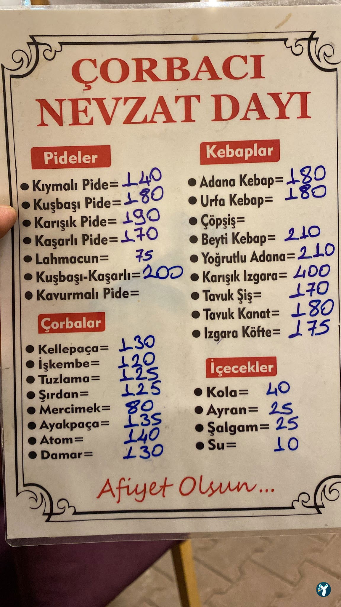 Çorbacı Nevzat Dayı