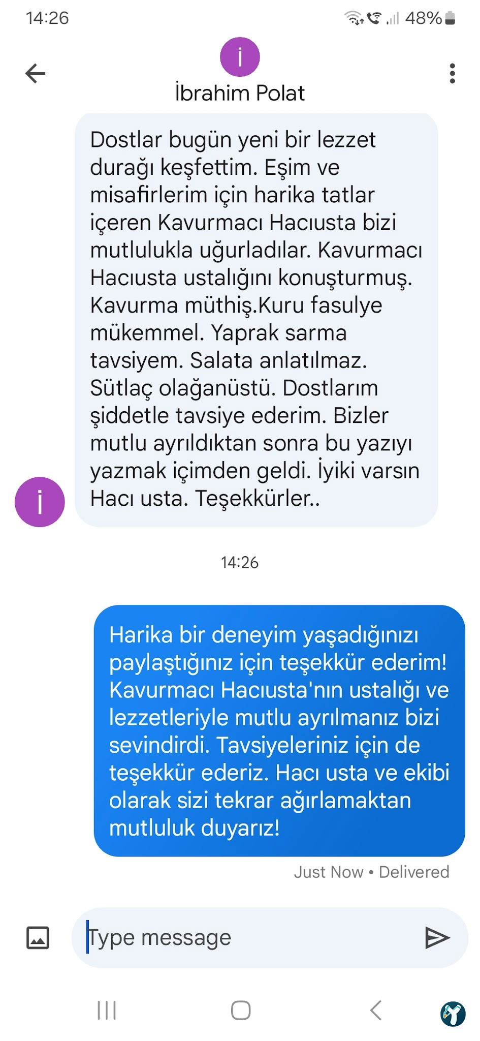 Kavurmaci Haci Usta
