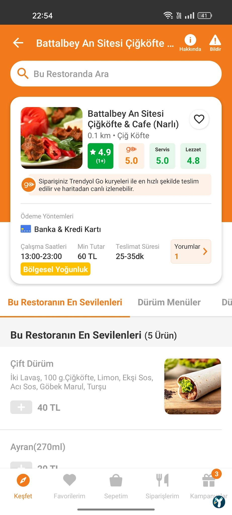 Battalbey An Sitesi&Midye&Kahve