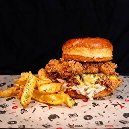Chicken Honey Burger Menü