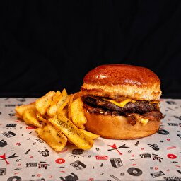 Rock'n Bacon Burger Menü