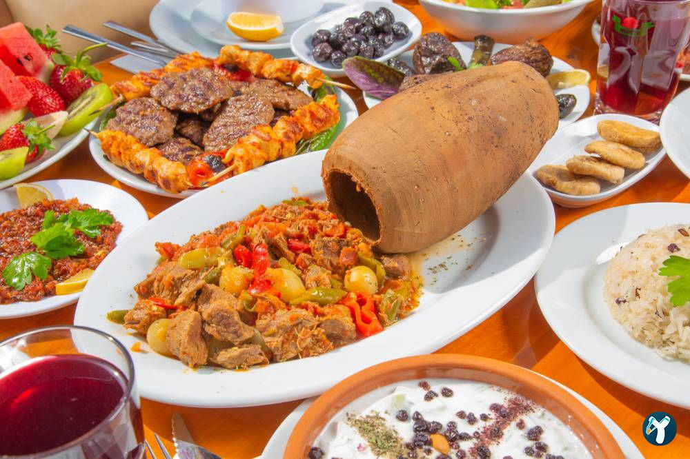 Etzade Eşsiz Anadolu Lezzetleri - Testi Kebabı, Dana Lokum - Kahvaltı