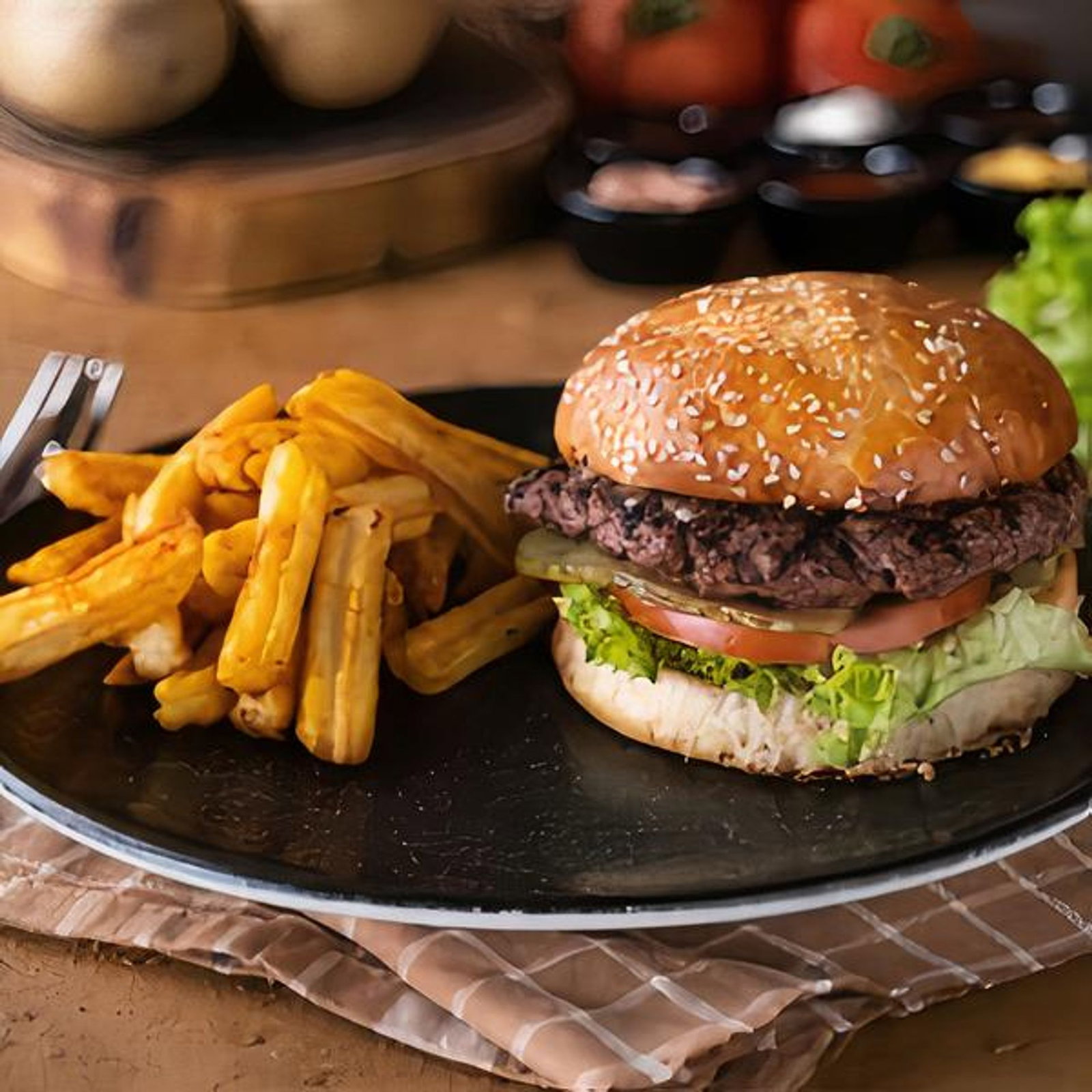 Hamburger & Patates Kızartması