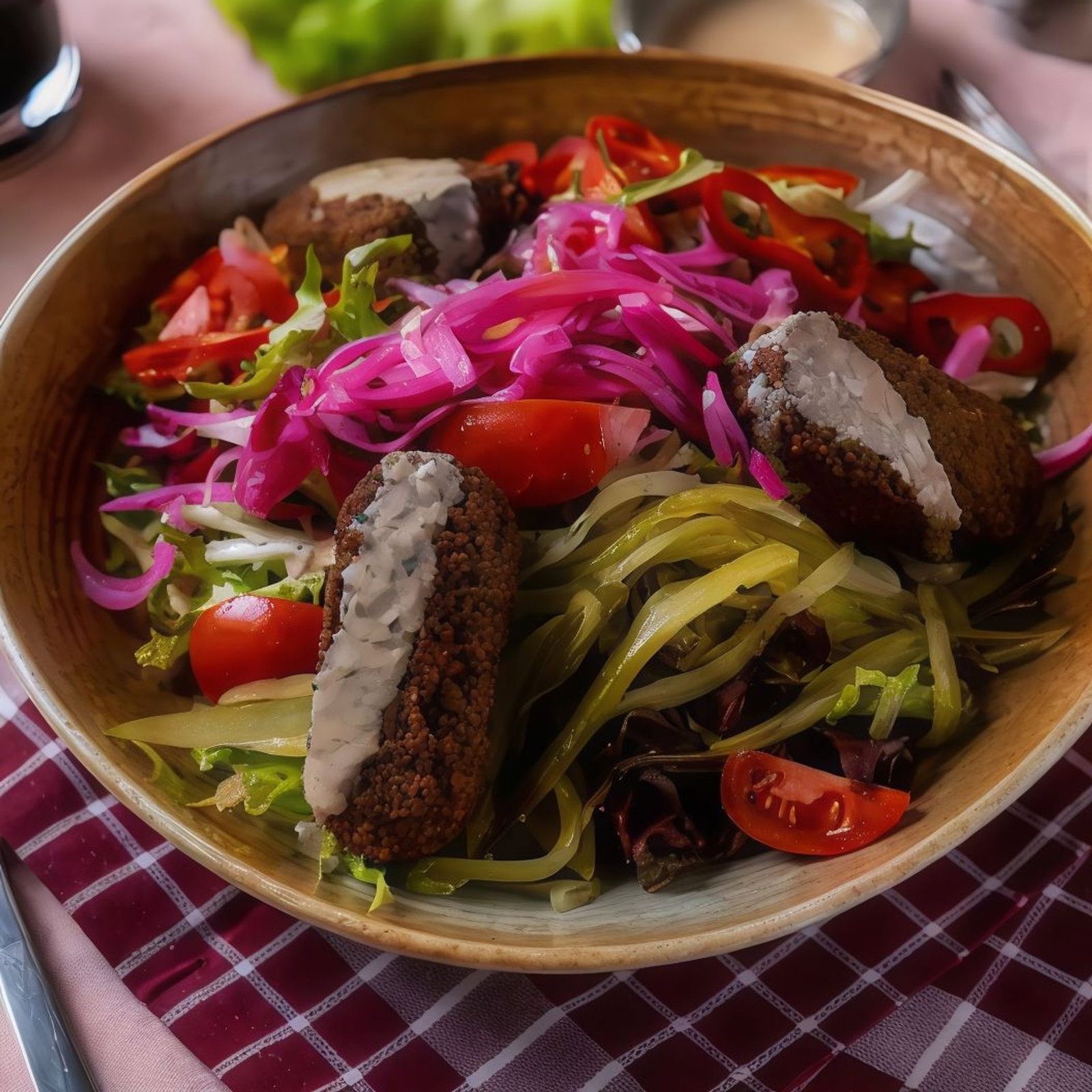 Falafel Salata