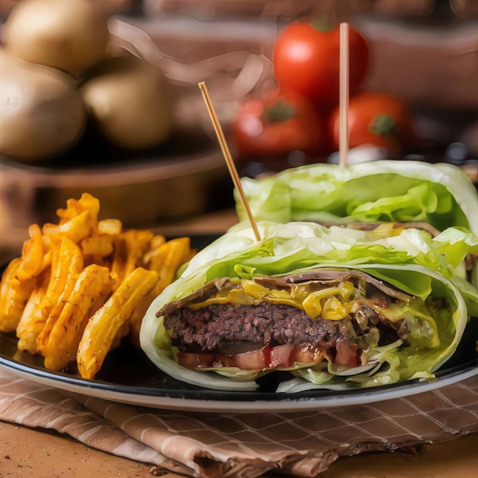 Skinnyburger & Patates Kızartması