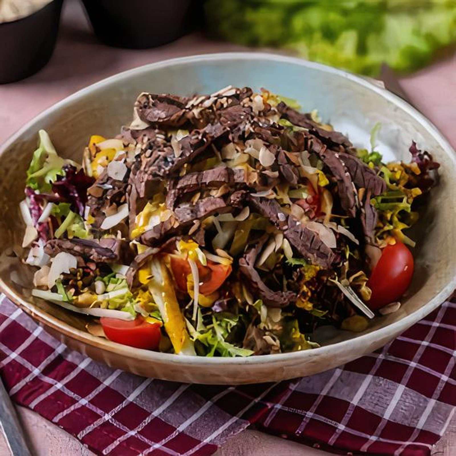 Ballı Hardallı Bonfile Salata
