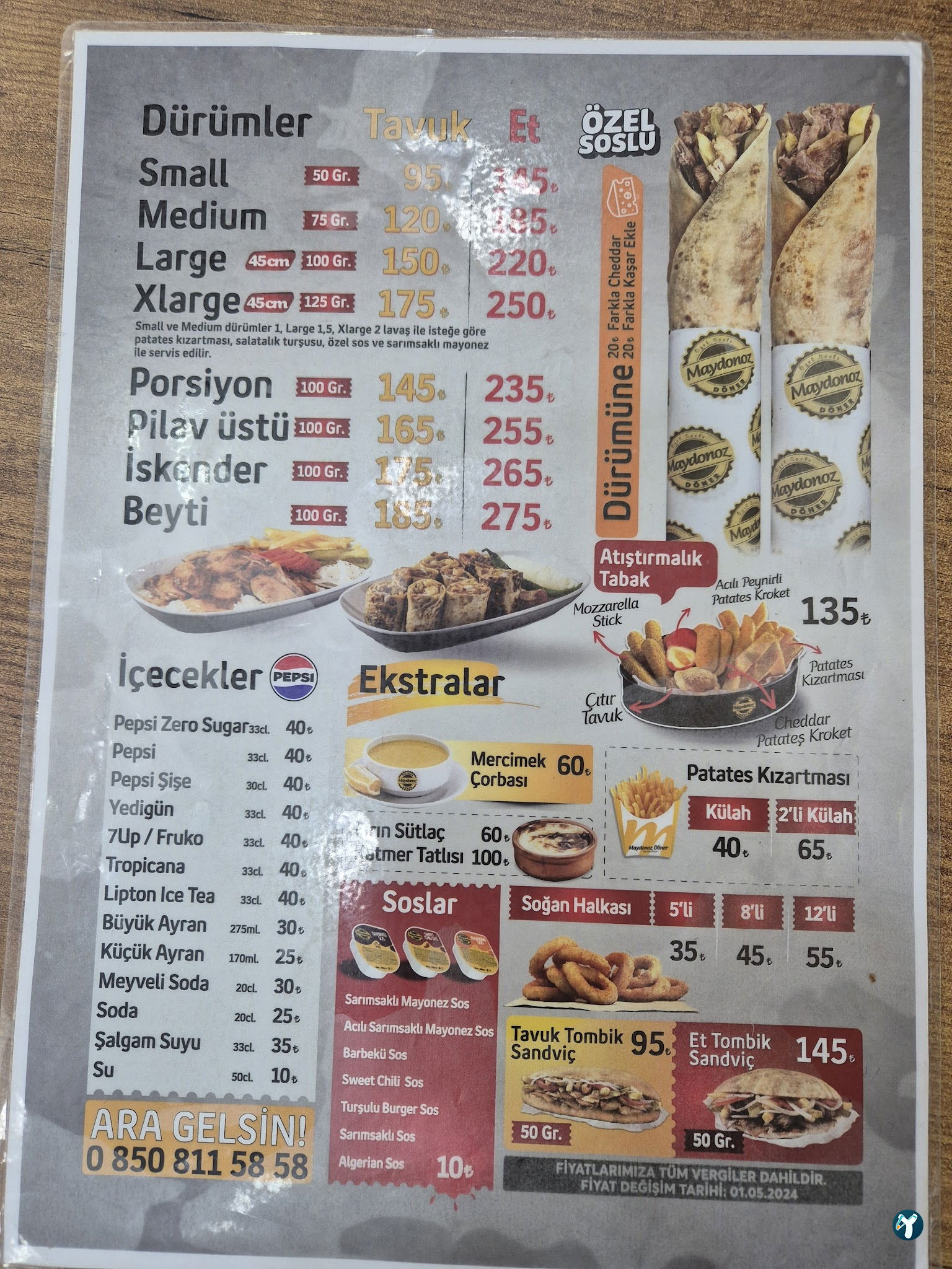 Maydonoz Döner Gebze