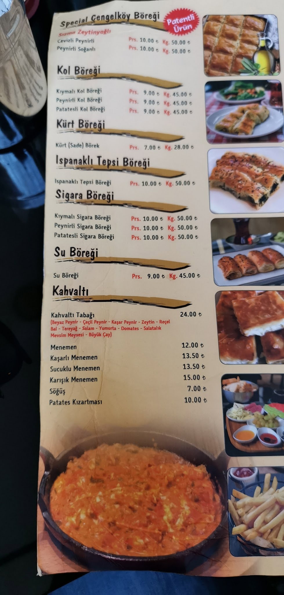 Çengelköy Börekçisi Ortaköy/Beşiktaş