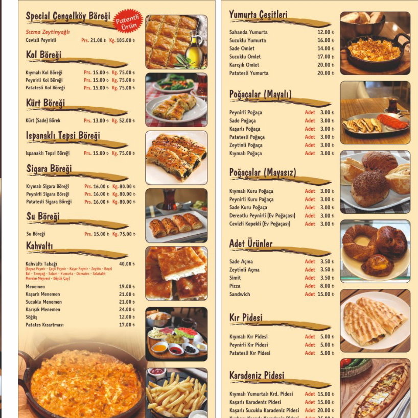 Çengelköy Börekçisi Ortaköy/Beşiktaş