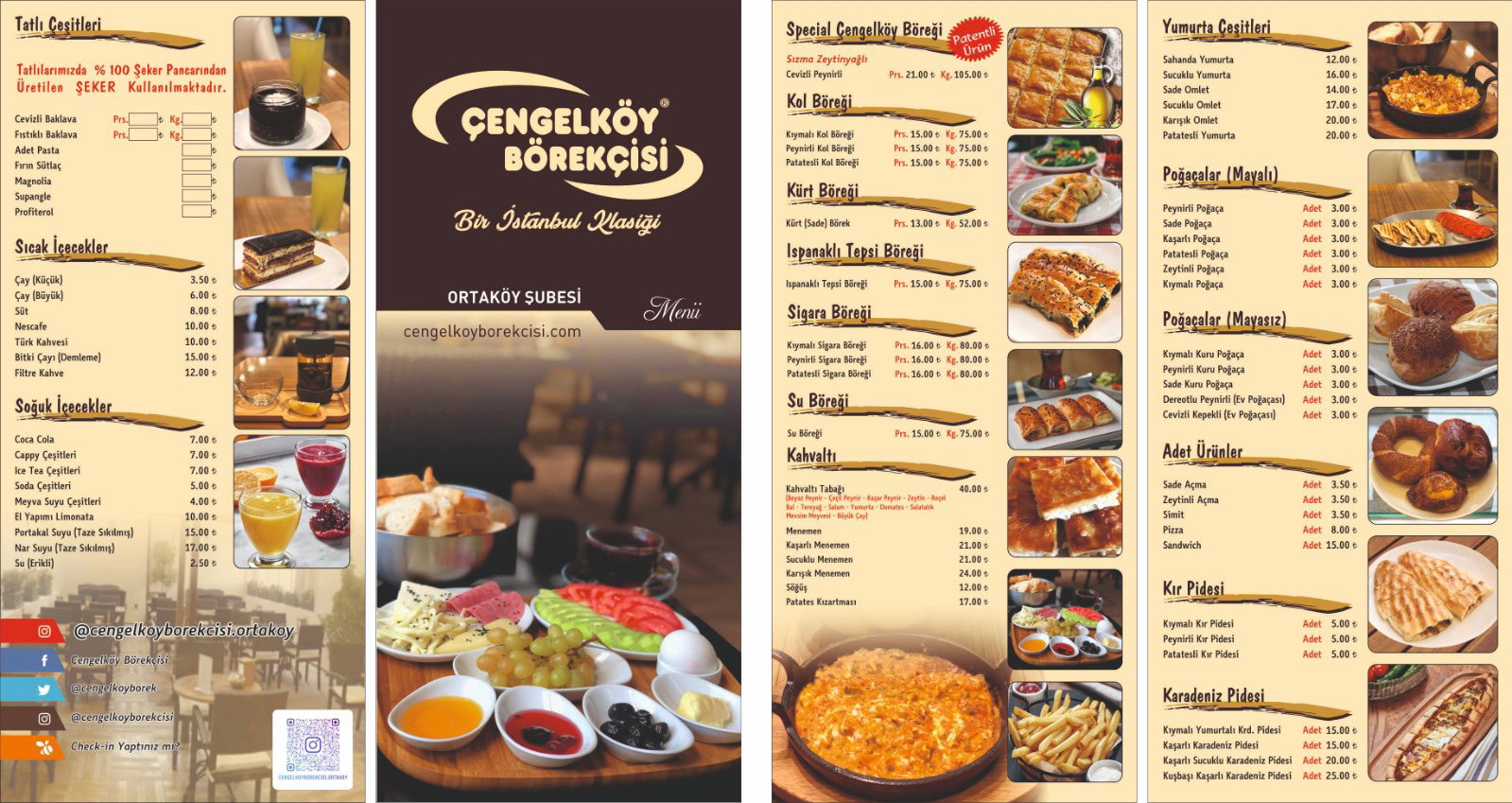 Çengelköy Börekçisi Ortaköy/Beşiktaş