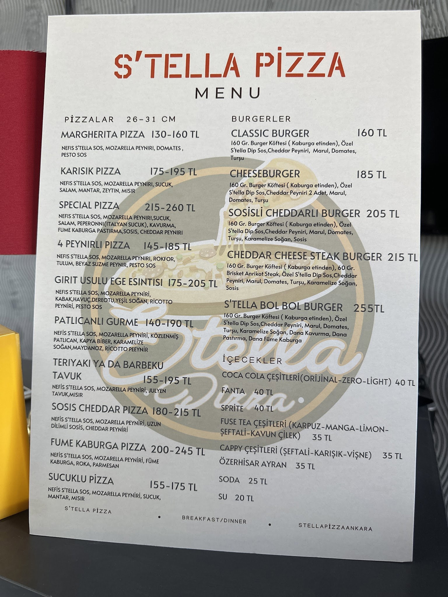 S'Tella Pizza Batikent