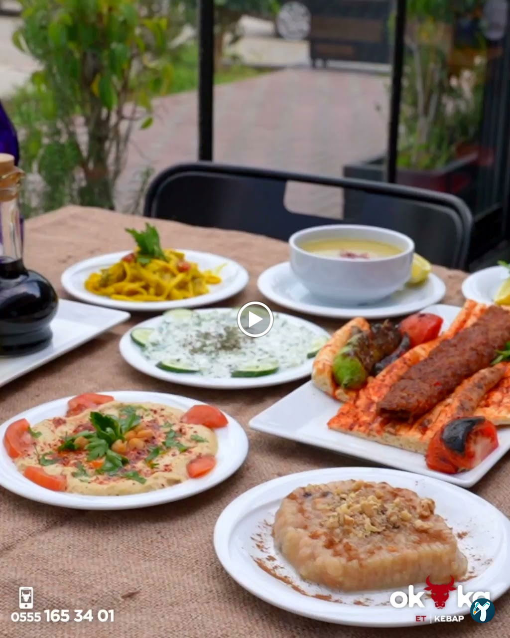 Adana Okka Et Kebap & Pirzola & Steak & Tavuk & Fındık Lahmacun & Humus Restoran