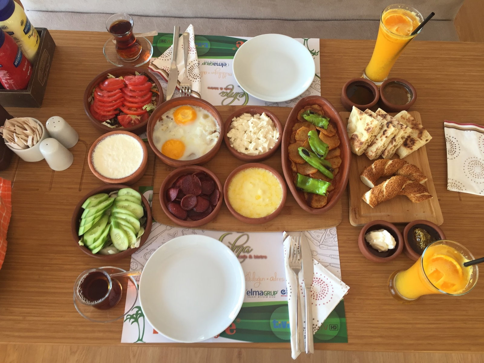 Elma Cafe&Bistro - Eskişehir Serpme Kahvaltı Mekanı