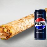 Pepsi Tavuk Döner XLarge Dürüm Menü