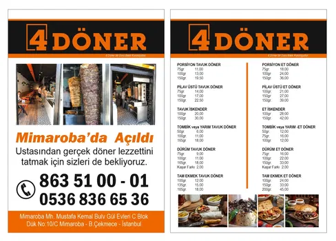 4 Döner Mimaroba resimleri