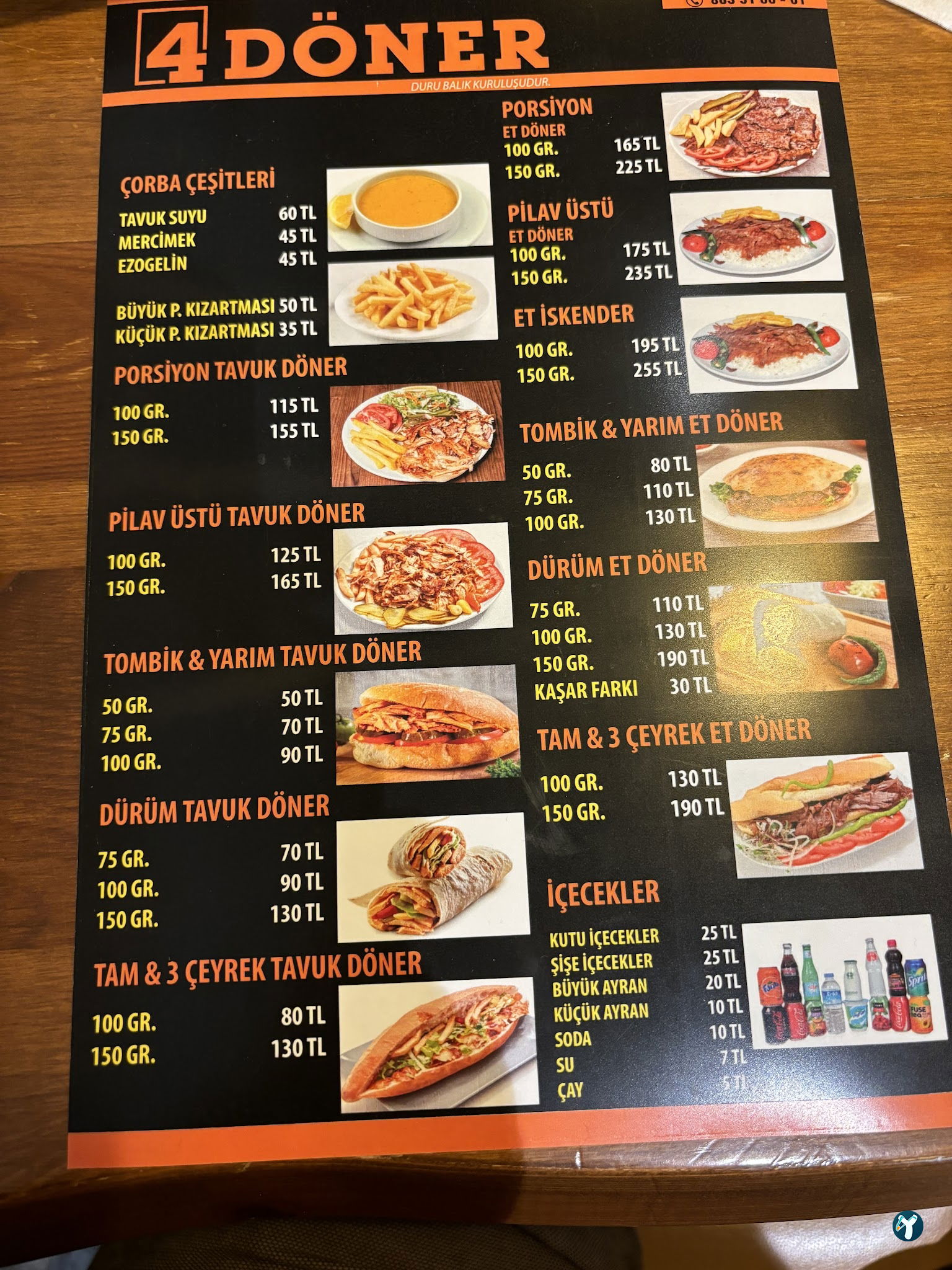 4 Döner Mimaroba