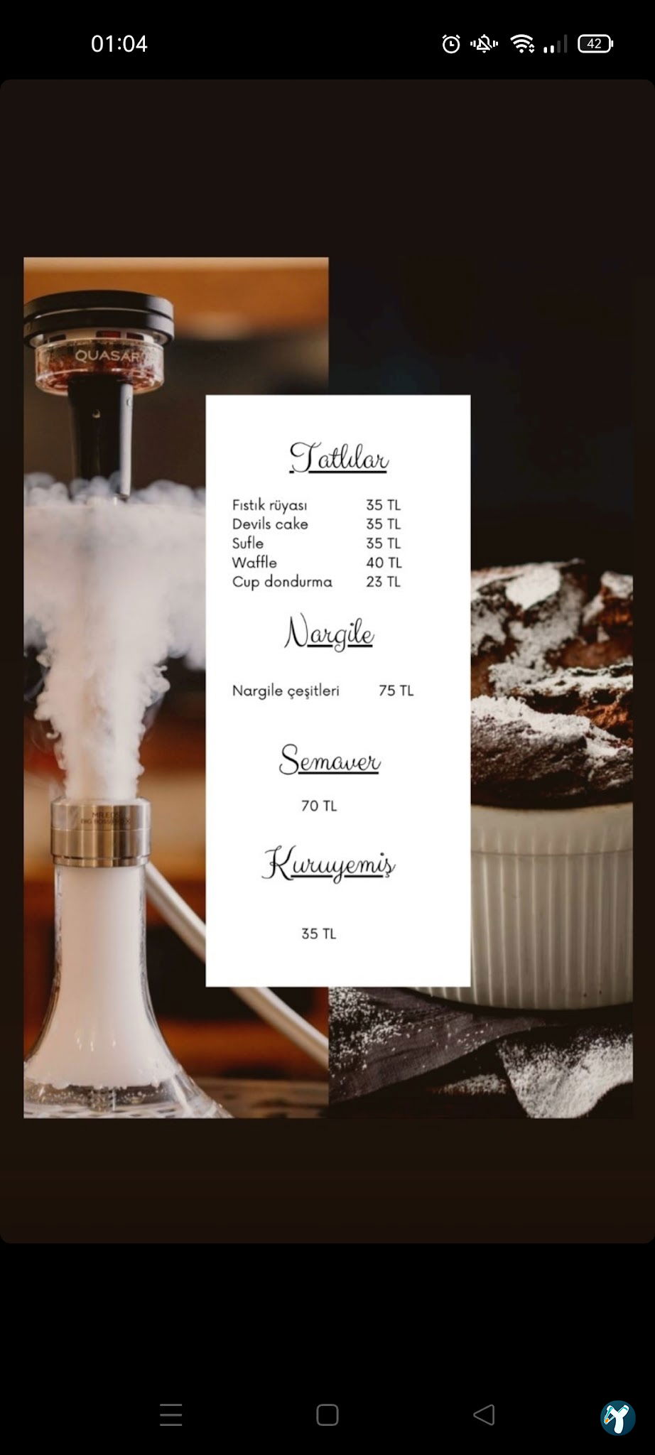 Cafe Ortam