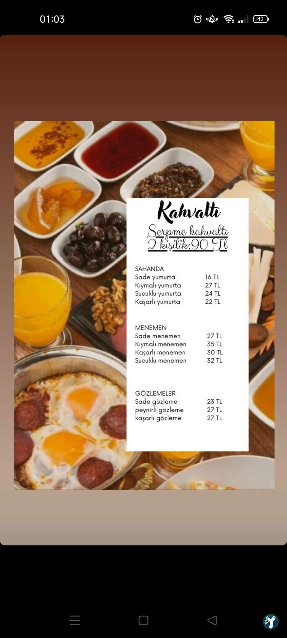 Cafe Ortam