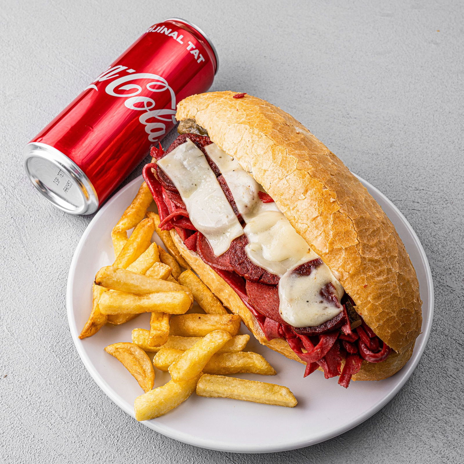 Süper Kömürde Karışık Sandviç Menü