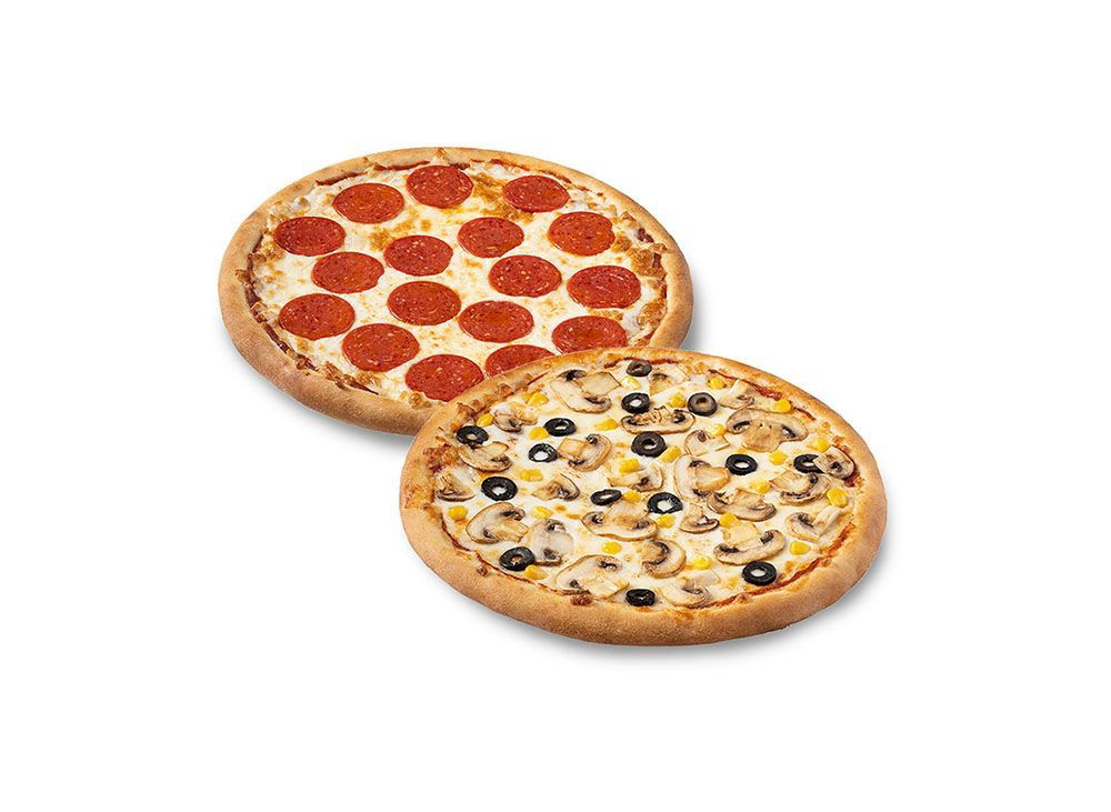 2 Orta Boy Pizza